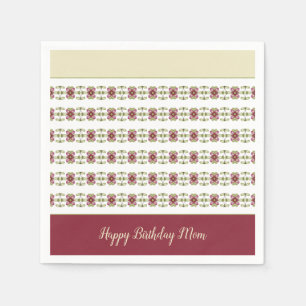Serviette En Papier Bourgogne avec crème