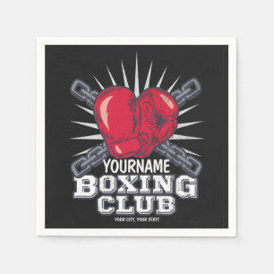 Serviette En Papier Boxer champion de course