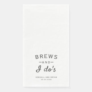 Serviette En Papier Brasseries et I Do's Brasserie Mariage Papier Napk