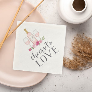 Serviette En Papier Bravo à l'amour