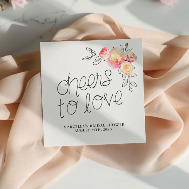 Serviette En Papier Bravo pour aimer le brunch nuptial (Créateur téléchargé)