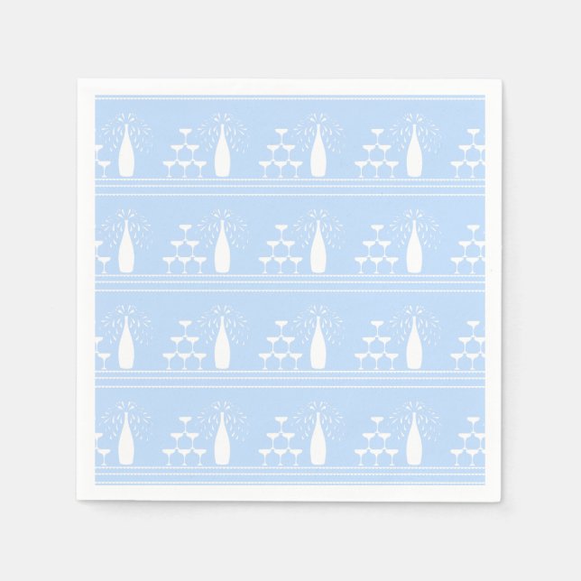 Serviette En Papier Bravo Silhouette (Devant)