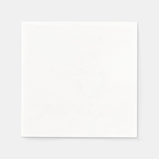 Serviette En Papier Brésil Capoeira Danse combat cadeau acrobatique (Devant)