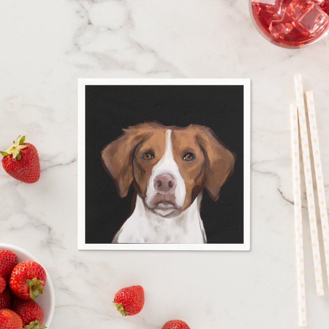 Serviette En Papier Bretagne (En situation)