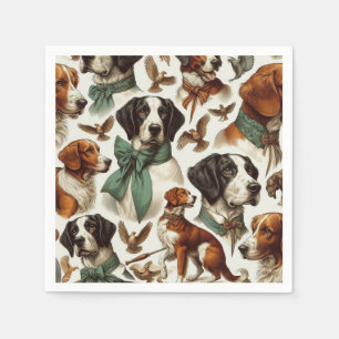 Serviette En Papier Bretagne vintage sans fil