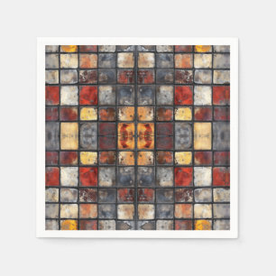 Serviette En Papier Brick wall