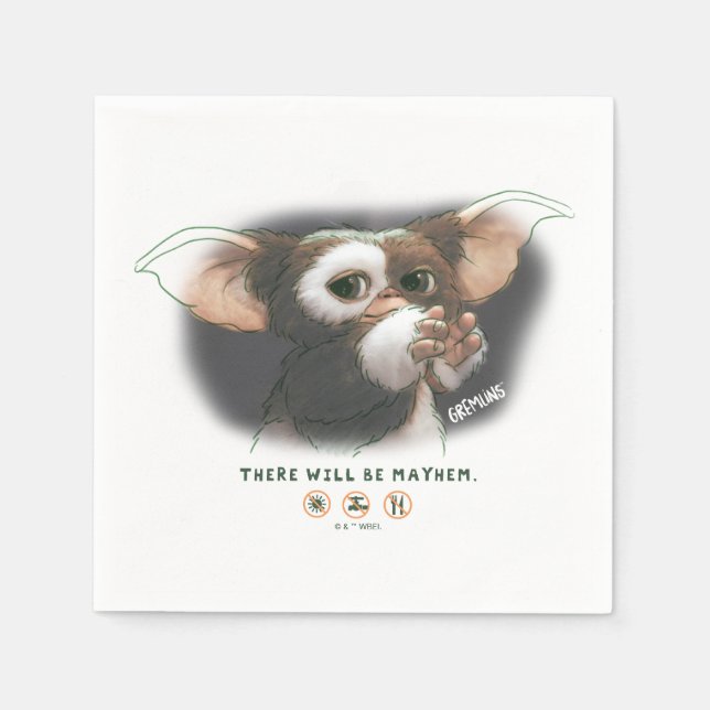 Serviette En Papier Bricole Il y aura du chaos (Devant)