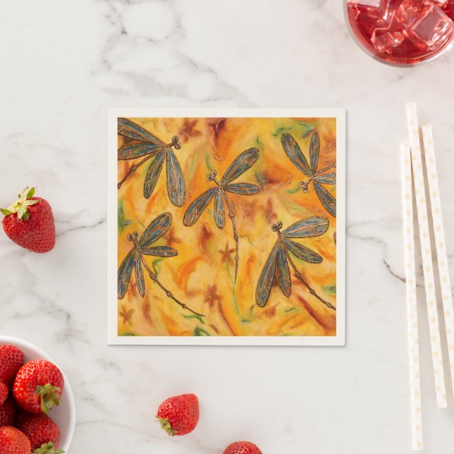 Serviette En Papier Brise chaude Flit Dragonfly (En situation)