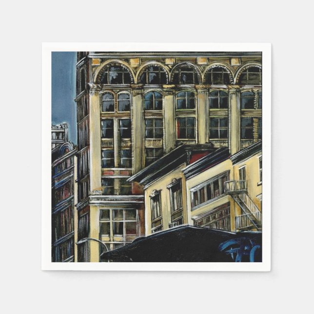 Serviette En Papier Broadway's Best, New York City (Devant)