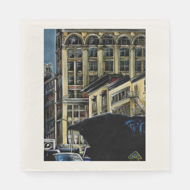 Serviette En Papier Broadway's Best, New York City (Devant)