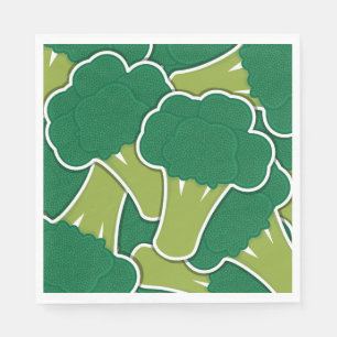 Serviette En Papier Brocoli