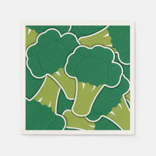 Serviette En Papier Brocoli