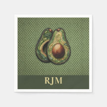 Broderie Avocado Lover Faux