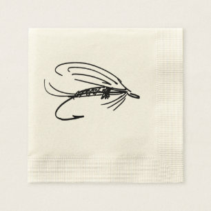 Serviette En Papier Brook Trout Scales
