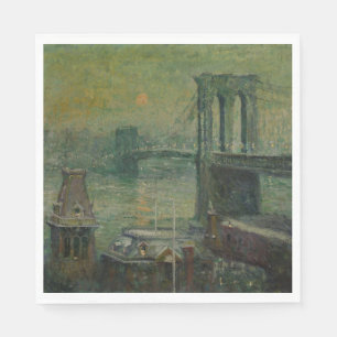 Serviette En Papier Brooklyn Bridge (New York City Landmark) (NYC)