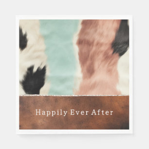 Serviette En Papier Broyer la crème à la menthe cowhgirl