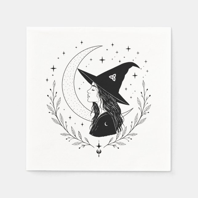 Serviette En Papier Bruja (Devant)
