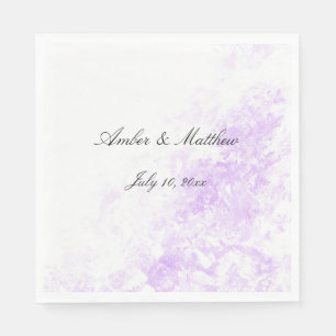 Serviette En Papier "Brume pourpre"