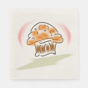 Serviette En Papier Brunch du matin du muffin