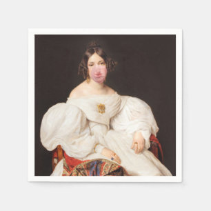 Serviette En Papier Bubble Gum Diva