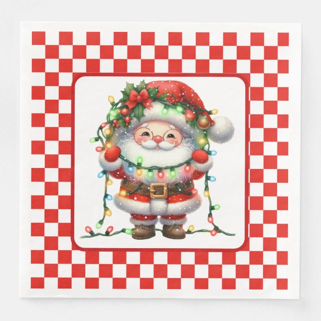 Serviette En Papier Buffalo Gnome Christmas (Devant)
