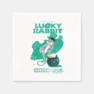 Serviette En Papier BUGS BUNNY™ Lucky Rabbit