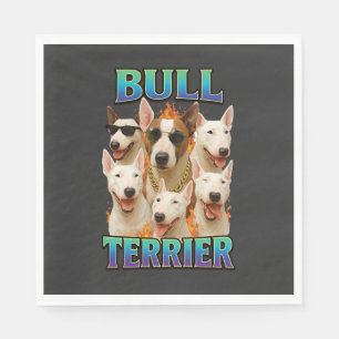 Serviette En Papier Bull Terrier