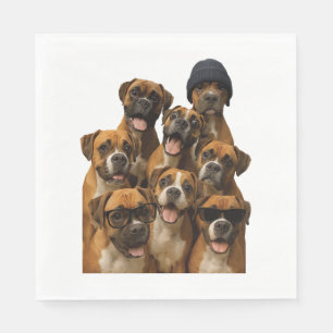 Serviette En Papier Bull Terrier