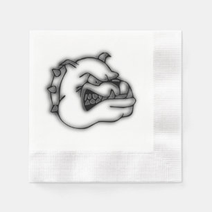 Serviette En Papier Bulldog