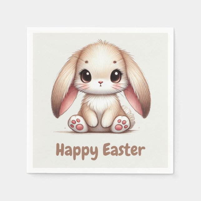 Serviette En Papier Bunny Earl Wonder (Devant)