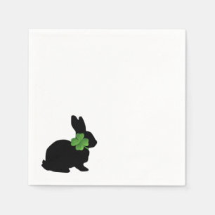 Serviette En Papier Bunny shamrock