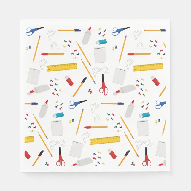 Serviette En Papier Bureau scolaire et artisanat Fournitures Motif (Devant)