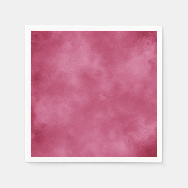 Serviette En Papier Burgundy Blush  (Devant)