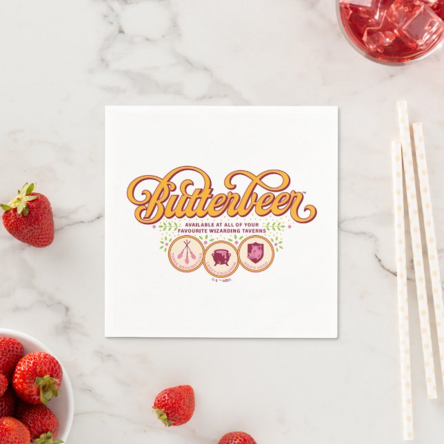 Serviette En Papier BUTTERBEER™ Available At Wizarding Taverns (En situation)