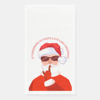Serviette En Papier Ça commence à ressembler à Noël !