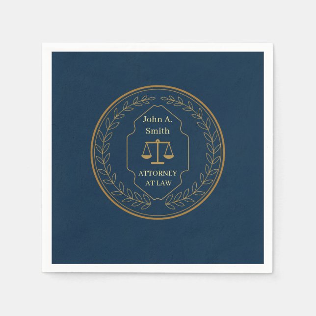 Serviette En Papier Cabinet de droit sur mesure  (Devant)
