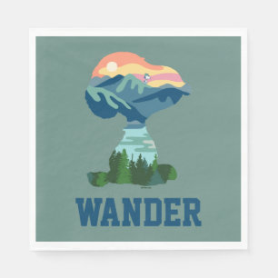 Serviette En Papier cacahuètes   Grand Portrait extérieur Snoopy