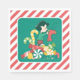 Serviette En Papier cacahuètes   Lucy et plus le Merrier