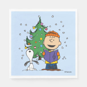 Serviette En Papier cacahuètes   Noël