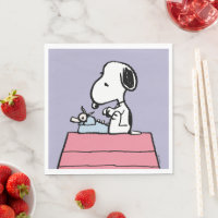cacahuètes | Snoopy à la machine à écrire