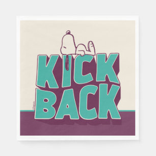 Serviette En Papier cacahuètes Snoopy Kickback