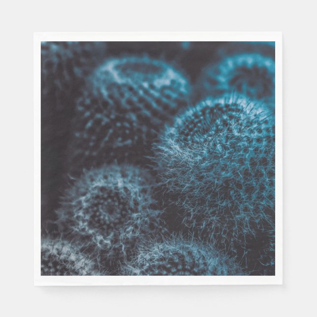 Serviette En Papier Cactus foncé (Devant)