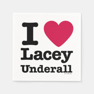 Serviette En Papier Caddyshack   I Love Lacey Underall