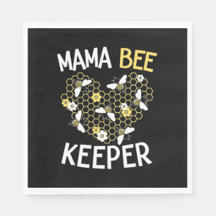 Serviette En Papier Cadeau apiculteur Mama Bee Keeper