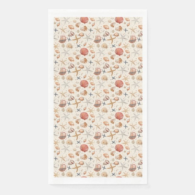 Serviette En Papier Cadeau d'anniversaire | La mer est l'émotion incar (Devant)