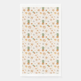 Serviette En Papier Cadeau d'anniversaire   La Mer Est Un Désert De Va