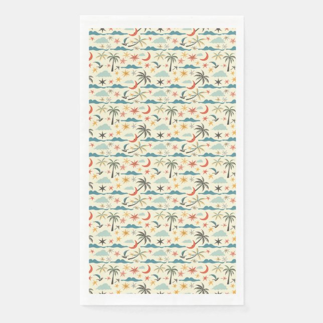 Serviette En Papier Cadeau d'anniversaire | L'océan est une image cent (Devant)