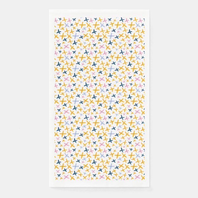 Serviette En Papier Cadeau d'anniversaire | Toutes les fleurs gardent  (Devant)