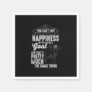 Serviette En Papier Cadeau de chèvre Lover