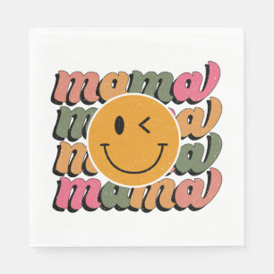 Serviette En Papier Cadeau de la fête des mères Bonne maman